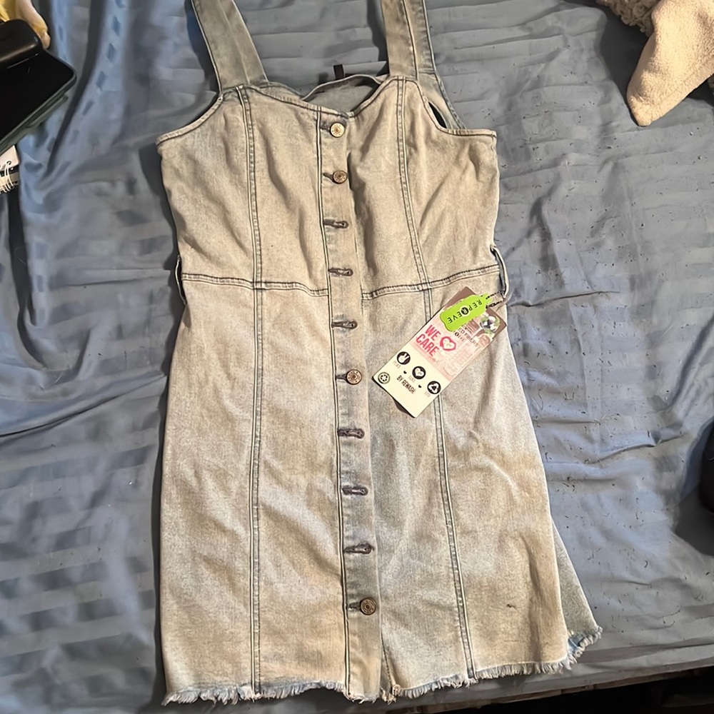 Body on jean dress
